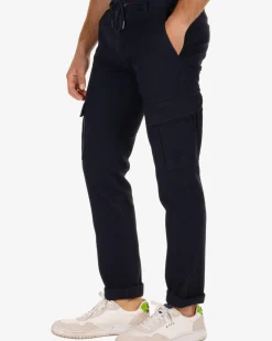 Napier Relaxed Dobby chino - Reef Navy