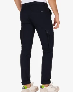 Napier Relaxed Dobby chino - Reef Navy