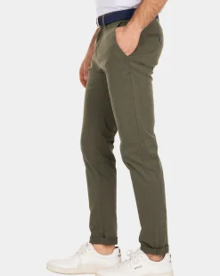 Napier twill stretch - Army groen