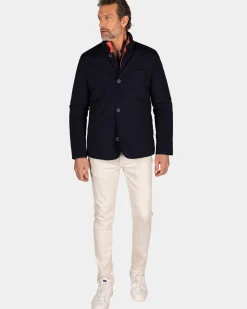 Navy blazer jacket