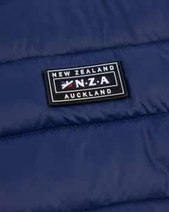 Navy gewatteerd jack