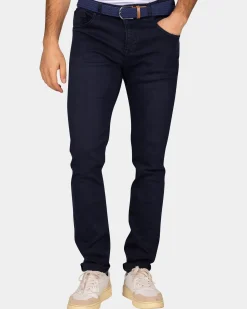 Navy jeans met stretch - Winter Navy