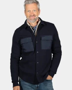 Navy overhemd Otakou - Ink Navy