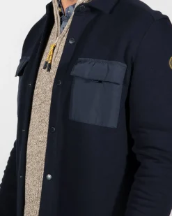 Navy overhemd Otakou - Ink Navy