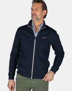 Navy sportief vest