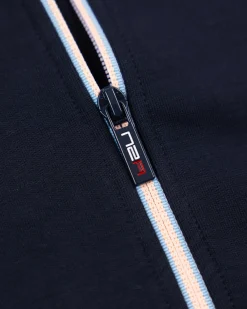 Navy sportief vest