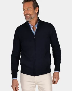 Navy vest
