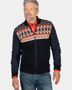 Noorse trui Grace - Ink Navy