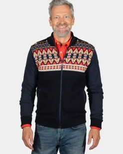 Noorse trui Grace - Ink Navy