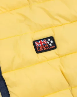 Nylon bodywarmer - Iguana yellow