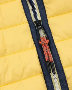 Nylon bodywarmer - Iguana yellow
