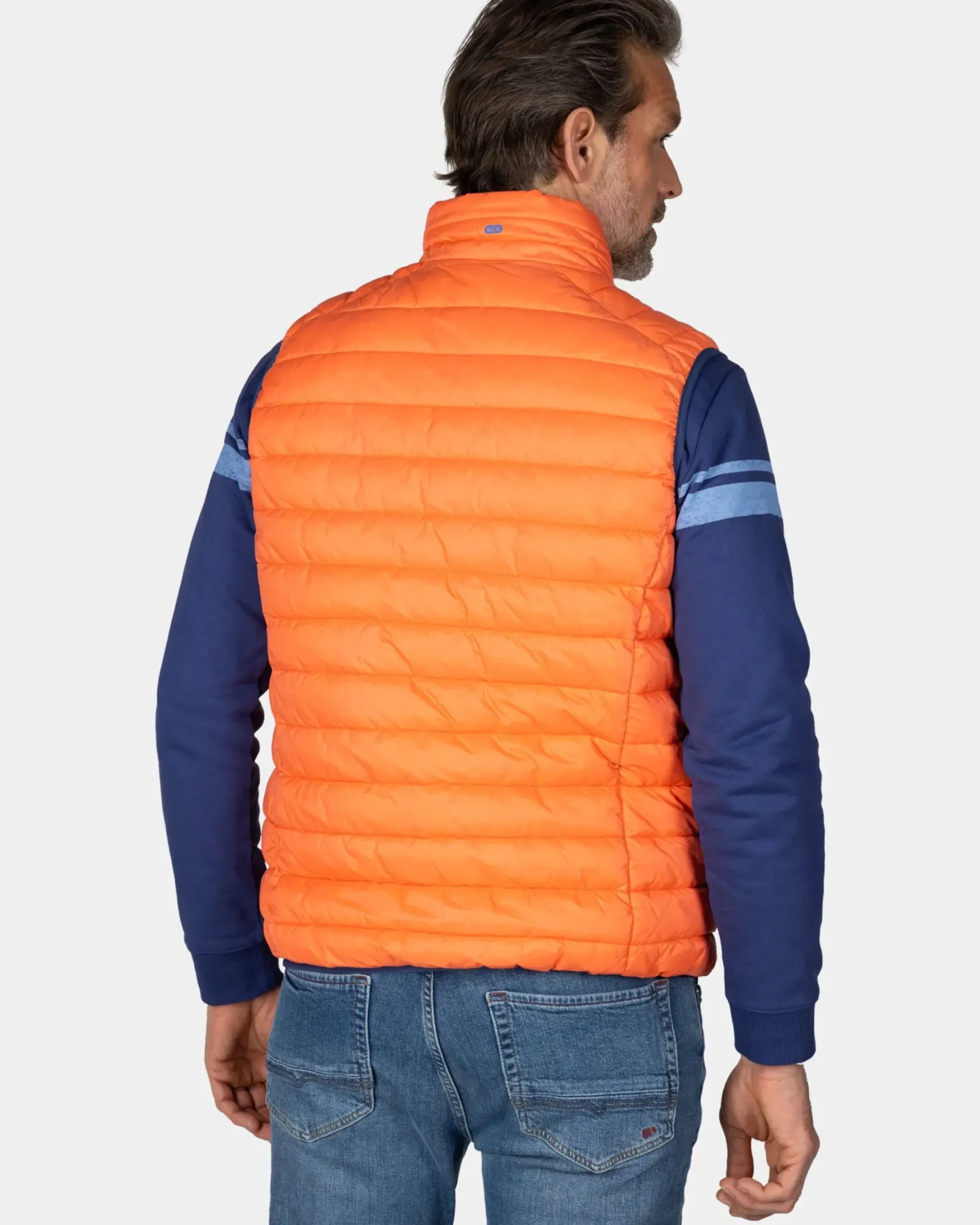 Oranje bodywarmer