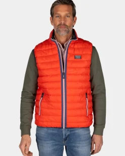 Oranje bodywarmer