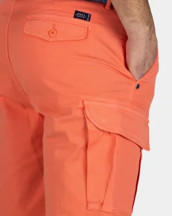 Oranje cargo short