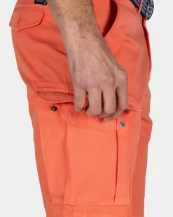 Oranje cargo short