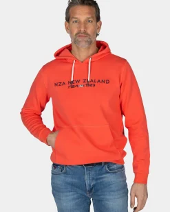 Oranje hoodie