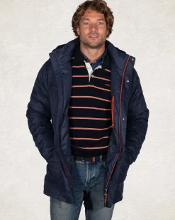 Parka met capucho Blauw - Pitch Navy