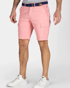 Pastelroze cargo short
