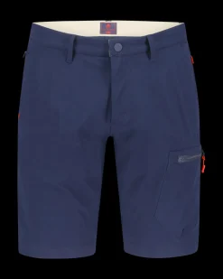 Polyester stretch cargo shorts - Industrial Navy