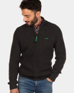 Ribgebreid vest Dry - Dark Army