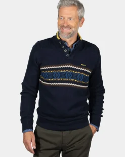 Schipperstrui Fraser - Ink Navy