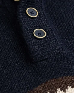 Schipperstrui Fraser - Ink Navy