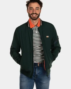 Softshell stretch bomberjack - Dark Pine