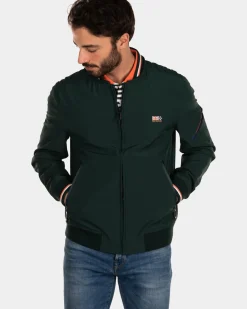 Softshell stretch bomberjack - Dark Pine