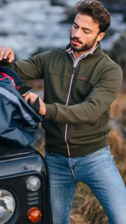 Sportief donkergroen vest - Gravel Green
