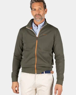 Sportief donkergroen vest - Quartz Green