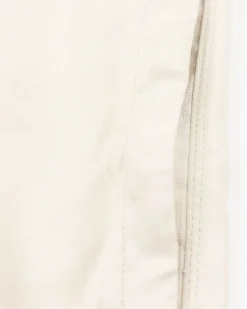 Sportieve effen chino - Cream