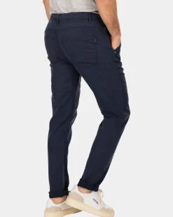 Sportieve effen chino - Traditional Navy