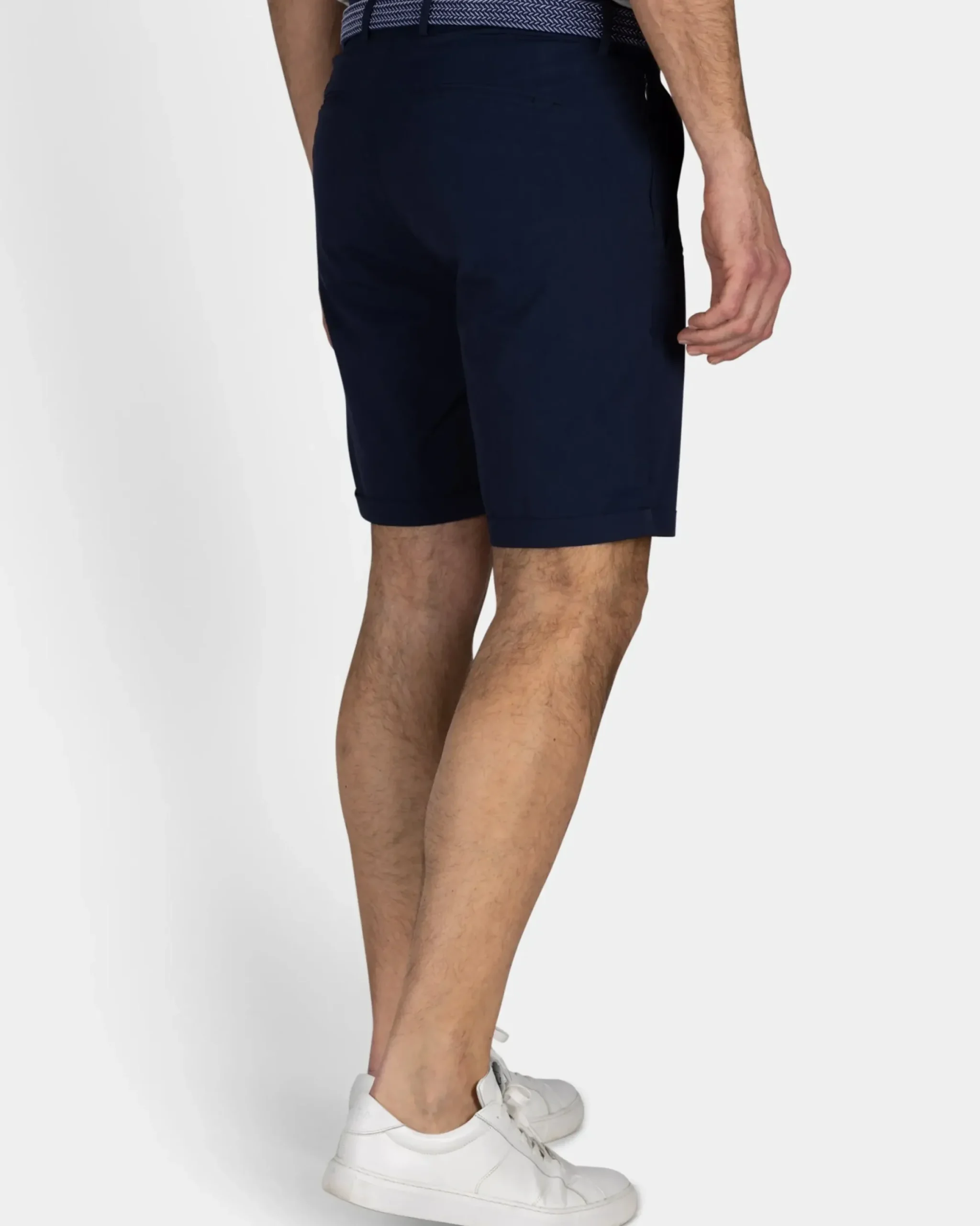 Sportieve navy short