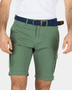 Stevige katoenen cargo korte broek - Active Army