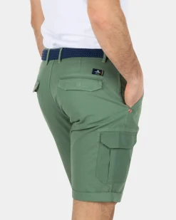 Stevige katoenen cargo korte broek - Active Army