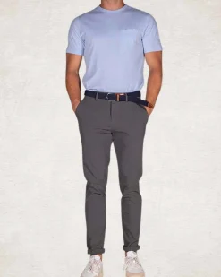 Stretch chino - Woodland Green