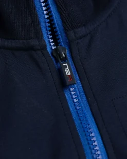 Sweater met halve rits Areare - Reef Navy