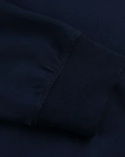 Sweater met halve rits Areare - Reef Navy