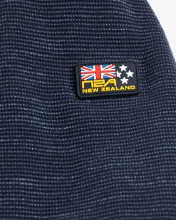 Sweater met halve rits Travers - Ink Navy