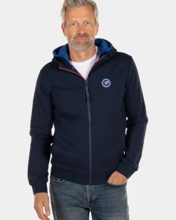 Sweat vest met capuchon Orikaka - Reef Navy