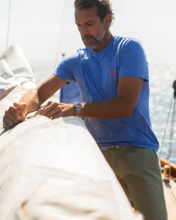 Taupe linnen chino shorts