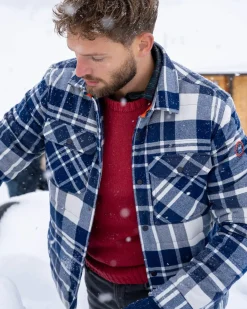 Trui met ronde hals Stag - Cardinal Red