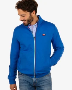 Vest met rits Aramoana - Blizzard Blue