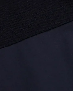 Warm donkerblauw vest Ariels Tarn - Ink Navy